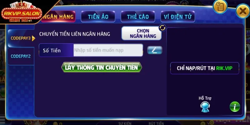 tan huong uu dai thuong nap hoan tra giao dich nap tien Tận hưởng ưu đãi thưởng nạp, hoàn trả giao dịch nạp tiền